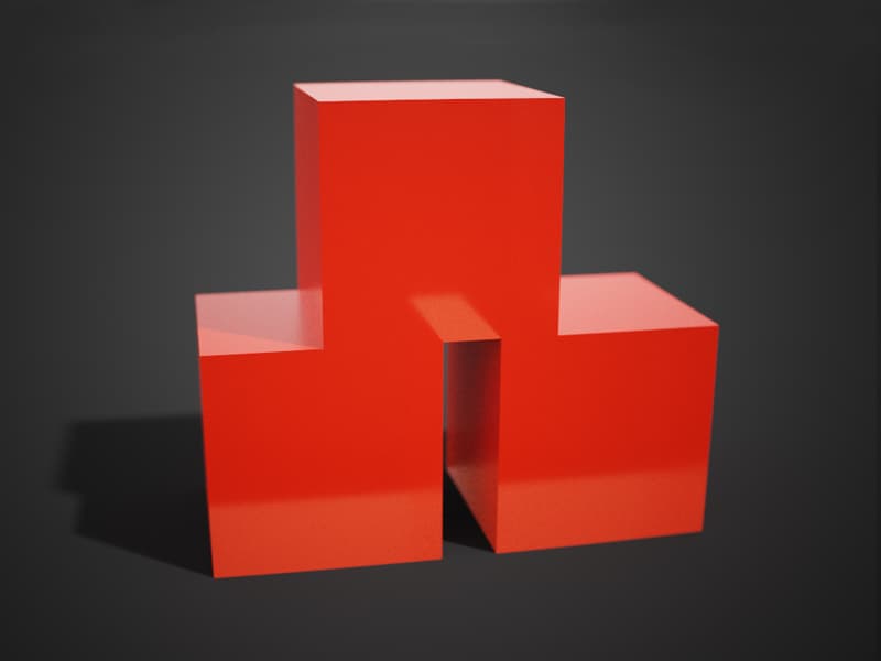 Rare Red Cubes